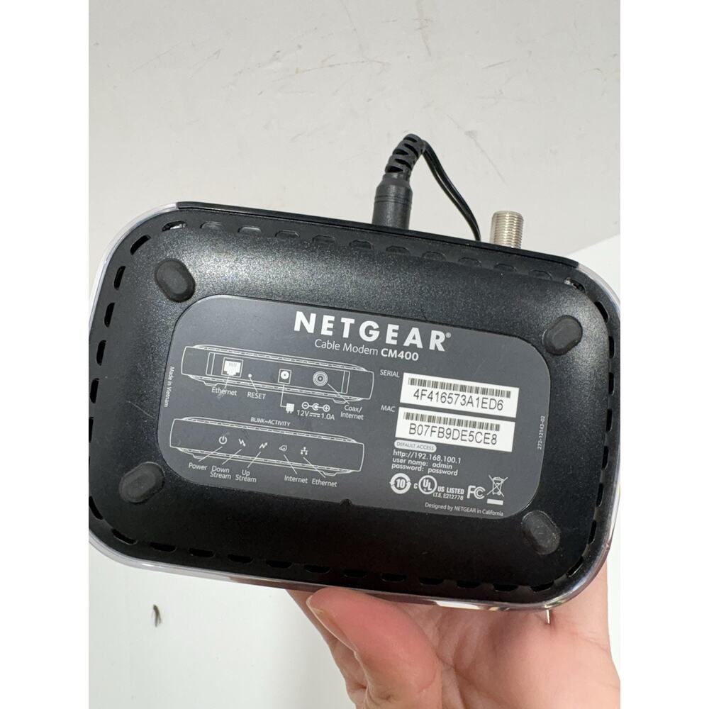 NETGEAR Cable Modem CM400 Compatible with Cable Providers - Picture 5 of 5